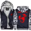 Giacca maschio inverno moda nuovo arrivo addensato abbigliamento per la felpa Abarth cappotto con cappuccio inverno 2010206389041