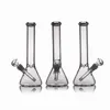 Beaker Hookahs Glass Bong 11 inches Simple Bongs with Ice Catcher Thick Base Water Pipes for Downstem and Bowl Smoking Accessories