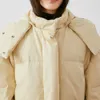 YAYA Cappotti Donna Inverno Lungo Caldo Thicke Down Parka Giacca con cappuccio rimovibile Donna Cappotto invernale con cappuccio solido 201019