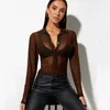 Sexy Frauen Hemd Frühling Und Sommer Revers Hals Langarm Taste Casual Damen Blusen 2022 Neue Mode Tops