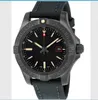 2020 Luksusowy zegarek mechaniczny automatyczny czarny pasek tytanowy nylonowy V1731110-BD74GCVT 44 mm Mass WristWatches Nowe Versio3035