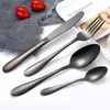 4Pcs Modern Flatware Set Wed Cutlery Knife Spoon Fork Tableware Set