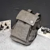 Sac à dos à bandoulière en cuir pour hommes et femmes, style de luxe, design de qualité supérieure, grand sac à livres pour étudiants, sacs de voyage en plein air