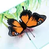 Mooie 3D-pop-up cartoon handgemaakte vlinder wenskaarten dier Dank u ansichtkaart feestelijke feestartikelen