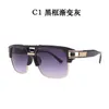 Fashion Sunglasses Bluelight Flat Lenses Men and Women039s Retro Sunglasses Oversized mens sun glasses women glasses8198067