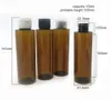 30 x 150ml Amber Pet Shampoo Cream Bottle 150cc Plastkosmetisk behållare 5oz Make up Container Packaging