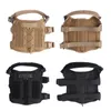 Outdoor CamouflageTactical Dog Training Vest Harnesses Dog Clothes Molle Load Jacket Gear Carrier NO06-217