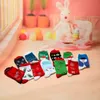 Christmas Socks Cotton Cartoon Print Funny Warm Winter for Party New Year Long Men Women Cute H1U6