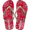 Women Summer Bohemia Beach Sandals Flat Flip Flops Ladies Fashion Slippers Indoor Shoes Silver Floral Slides Y200107