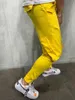 Calças masculinas jogger pantalones streetwear estilo de fitness calças engraçadas jogger com 5 cores moda casual style275a