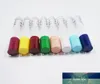 10-100PCS 8ml Empty Lip Gloss Tube Plastic Lipgloss Bottle Container White yellow green Cap Cylinder Small Lipgloss Wholesale