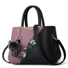 Embroidered Messenger Bags Women Leather Handbags Bags for Ladies Hand Bag Female