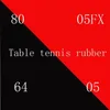 Raquette de tennis de table en éponge rouge de haute qualité, lame en caoutchouc, vente en gros et en vente, ping-pong 220105