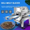 Automatisk fiskköttskivare Vegetabilisk Cutter Food Processing Maker Beef Shit Machine