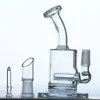 Mini Bongs 15cm Hookahs Vattenrör Recycler Oil Rigs Heady Glass Concentrate Bong