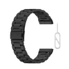Rostfritt stål Watchband för FitBit Versa 4 3Sense Smart Watch Strap Wristbands 3 Bead Band Replacement Versa4 Versa34797954