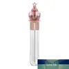 Nuovi tubi creativi per lucidalabbra Stella d'oro Bottiglia trasparente Corpo Tubi per rossetto in plastica Contenitore cosmetico vuoto da 3,5 ml