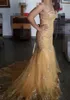 Sparkle Mermaid Evening Dresses Sleeveless Sweetheart Appliques Lace Beads Glitter Long Prom Party Dresses Plus Size Special Occasion Dress