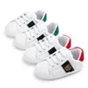 Little Tiger Baby Shoes Newborn Boys Girls First Walkers Kids Lace Up PU Sneakers 0-18 Months