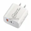 18W 12W Schnelles Schnell-Typ-C-PD-Ladegerät QC3.0 Eu US USB-C-Wandladegerät-Adapter für iPhone 13 14 Samsung Galaxy Note 10 S20 S10 Huawei Htc Android-Telefon PC