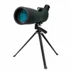 Freeshipping 25-75X70mm Spotting Scope SV28 Teleskop Kontinuerlig Zoom BK7 Prism Mc Lens Vattentät Jakt Monokulär + Tripod F9308B