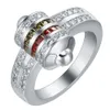 Fabrieksuitverkoop Multi Styles 925 Sterling zilveren ringen voor heren en dames, maat 6789 Mixed10pcslot1255321