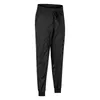 Woven Pocket Yoga Outfits Byxor lösa joggingbyxor snabbtorkande resår löpning fitness sport fritids gym kläder dragsko kvinnor trosor leggings tight design366ess