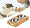 dog food bowl stand