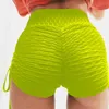 Damen-Leggings, Jacquard-Yoga-Shorts, sexy enge Bandage und Hüftlifting-Sporthose, Damenmode, Mini-Shorts, neue Trends 2022