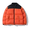 Mens down Parka outwear Jacket Embroidery couple Street Warm Simple winter fashion outdoor cotton padded coat