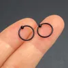 Open stainless steel Nose Hoop Rings Ear Cartiliage Tragus Earrings Segment Rings Piercing Body Sexy Jewelry Wholesale