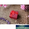 Moda Box Box Pierścionki Pudełka Kolczyki Wisiorek Box 4 * 4 * 2.6 cm Wyświetlacz Case Nowy Rok Boże Narodzenie Pudełko Ślubne