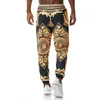 Luxury Royal Men Joggers Sweatpant 3D Floral Print Spodni do joggingu Pants Men Casual Hip Hop Streetwear Sports Mężczyzna XXL 201109