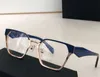 Moda Tasarımcı Kadın Metal Çerçeve 63WV Kedi Göz Şekli Optik Gözlükler Temiz lens Gözlük Trendi Vintage Style Anti-ultraviyole koruması durumla birlikte