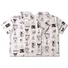 OSCN7 Casual Street Printed camisa de manga corta para hombres 2021 Hawaii Beach Oversize mujeres moda Harujuku camisas para hombres C6 G0105