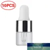 10 pcs 1ml / 2ml / 3ml gotas de vidro âmbar garrafa com pipeta óleo essencial dispensador vazio garrafas de frascos de viagem atacado