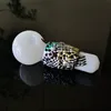 5 Inch Glow in the Dark Glass Pipes Beautiful Oil Burner Pipe Water Pipe Handle Pipes Tobacco Pipes GID20