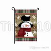 NEW Christmas flag and blessing Postcard series Garden Flag double printing Santa Claus hanging picture without flag 30 45cm T501359561