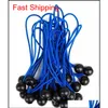 Ball Bungee Cords Tarp Loop Canopy Tit Ball Bungee Cords SC013 K6L83