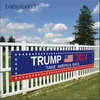 US Stock Donald Trump 2024 Flaga 300 * 50 cm Banner Weź Ameryka Back Flaga