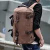 Outdoor Sport Bag Men Canvas Training Gym Bag Durable Travel Backpack Women Sport Multifunction Yoga Handbag Fitness Bags Sac De Q0705