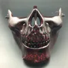 Halloween field mask skulls Half a face protective of terror outdoor products Horror party supplies