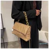 Designer-Handtasche mit dickem Kettengriff, luxuriöse Umhängetaschen für Damen, Diamantgitter-Umhängetasche, Individualität, Umhängetasche, Raute, solide 20223