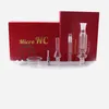 DHL!!! Neues 10-mm-Mini-Micro-NC-Kit mit Titan-Spitze/Quarz-Spitzeneinsatz für Glas-Wasserbongs, Dab-Ölplattformen und Rauchen