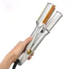 Fer à lisser vente d'accessoires de coiffure fer à lisser professionnel friser outil de style multifonction automatique Silver307670259