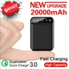 20000 mah Mini Power Bank Draagbare USB Batteria Oplader Powerbank PoverBank Externe Batterij voor Iphone Xiaomi Samsung9833354