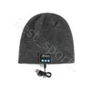 5 Farben Bluetooth Headset Hut Musik Beanie Cap 21,5 * 20,5 cm Wireless Smart Winter Warme Strickmützen CYZ2868 50 Stück