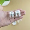 24PCS/lot 30*30mm 10ml Cute Small Glass Bottles Aluminum Caps Jars Vials Transparent Containers Perfume Bottleshigh qualtity