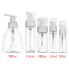 50/60/100/150/300ML Clear Foaming Bottle Liquid Soap Whipped Mousse Points Bottling Shampoo Lotion Shower Gel Foam Pump Bottles