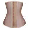 Latex Waist Trainer Women Workout Corset Cincher Body Shaper Steel Boned Rubber Latex Corset Sport Shaperwear301S